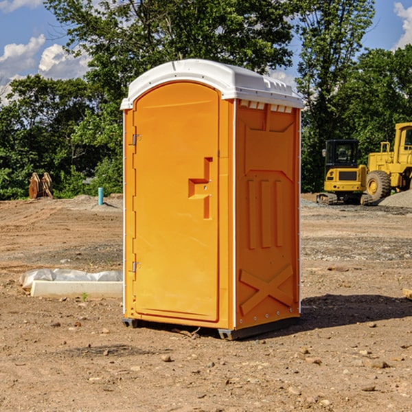 portable restroom at a park in Camden WV